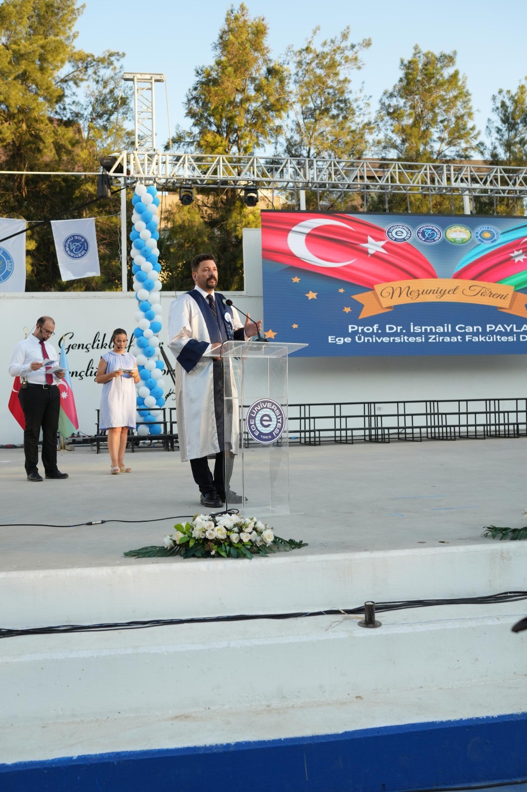 ADAU tələbələri Ege Universitetindən birinciliklə məzun olublar - FOTOLAR